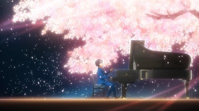 Shigatsu wa Kimi no Uso E10 - El paisaje en el que tú estabas
