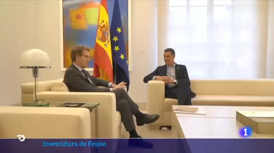 Feijóo y Sánchez se reunirán el miércoles en el Congreso