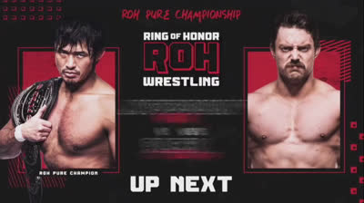 Katsuyori Shibata vs Alex Coughlin (ROH Pure Championship)