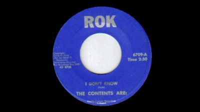 Contents Are (1967) - I Don't Know