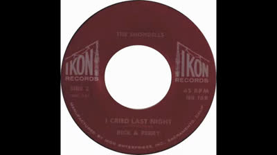 Shondells (1965)- I Cried Last Night