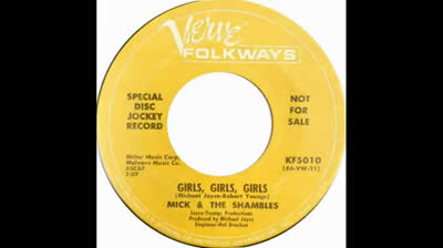 Mick And The Shambles (1966) - Girls, Girls, Girls