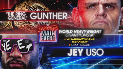 Gunther vs Jey Uso