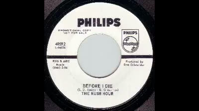Rush Hour (1969) - Before I Die