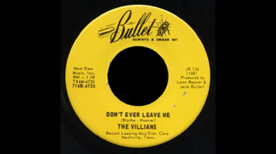 Villains (1965) - Don't Ever Leave Me