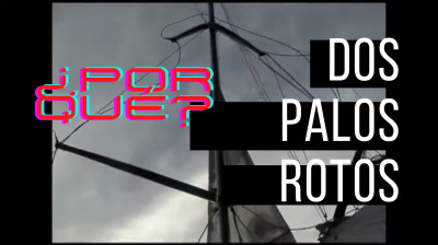 Así rompieron dos palos