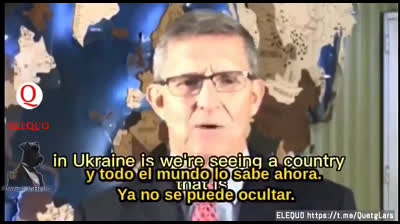El General Mike Flynn ?? Por qué Ucrania es 'tan importante' para la Élite Pedosatánica ⚠️ 'Centro para el tráfico de niños, drogas y armas':