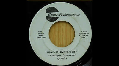 Canada (1971) - Money Is Love Heredity